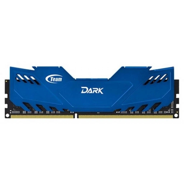 Модуль пам'яті для комп'ютера DDR3 8GB 1600 MHz Dark Series Blue Team (TDBED38G1600HC9BK) - изображение 1