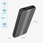 Універсальна мобільна батарея Rivacase Rivapower 10000mAh Black (VA2041) - зменшене зображення 11