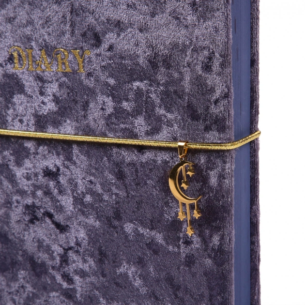 Тижневик Leo planner А5 датований 2026 "Luna", твердий, синій, 368 сторінок (252688) - picture 4