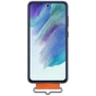 Чeхол-накладка Samsung Silicone Cover with Strap для Samsung Galaxy S21 FE SM-G990 Navy (EF-GG990TNEGRU) - уменьшенное изображение 3