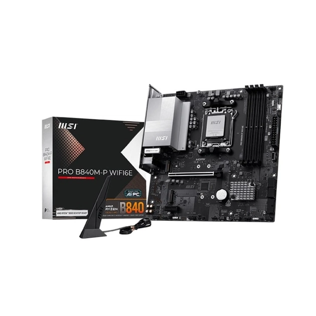 Материнская плата MSI Pro B840M-P WiFi6E Socket AM5 - изображение 1