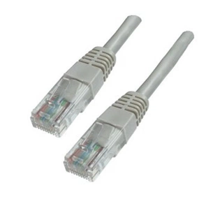 Патч-корд 7м, UTP, cat.5e, CU, 24AWG, grey Kingda (KD-PAUT3700GY) зображення 1