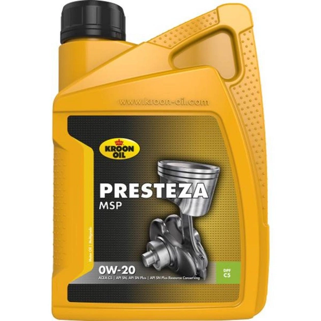 Моторное масло Kroon-Oil Presteza MSP 0W-20 1л (KL 36495) - изображение 1