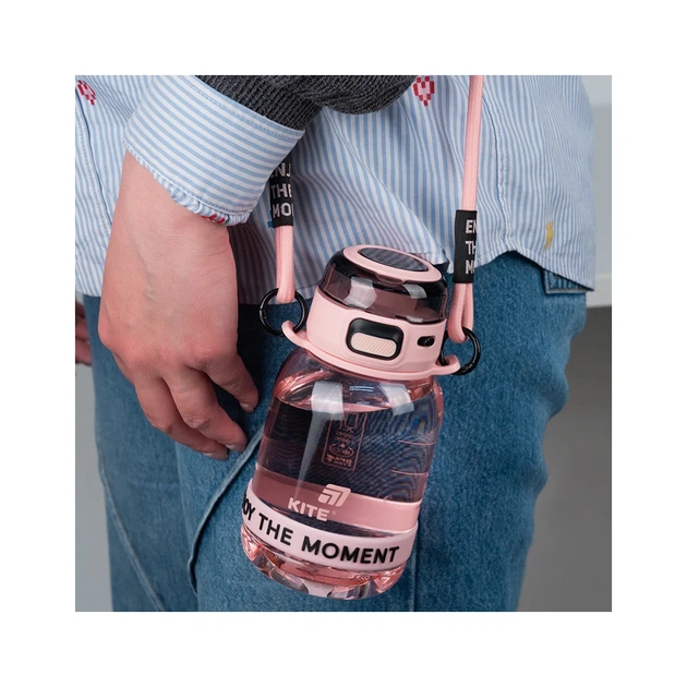 Поїльник-непроливайка Kite 700 мл, рожево-сіра (K25-1218-3) - picture 6