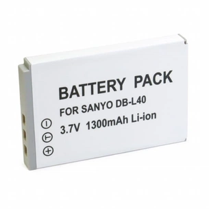 Акумулятор до фото/відео Extradigital Sanyo DB-L40 (DV00DV1259) зображення 1