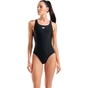 Купальник Arena O Back Swimsuit Solid One Piece 010648-501 чорний, білий 46 (3468337746027) - уменьшенное изображение 1