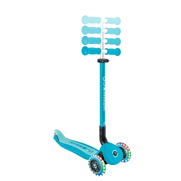 Самокат Globber серії Go Up Active 360 аква Колеса з підсвічуванням (749-300) - изображение 7