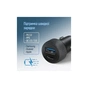 Зарядний пристрій ColorWay USB-C PD35W + USB QC3.0 car adapter (CW-CHA064PD-BK) - уменьшенное изображение 9