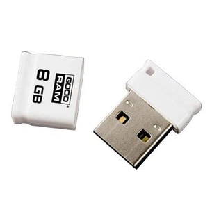 USB флеш накопичувач Goodram 8Gb Piccolo white (PD8GH2GRPIWR10) зображення 1