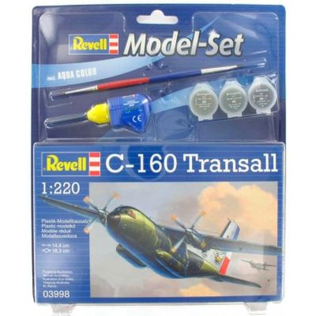 Збірна модель Revell Літак C-160 Transall 1:220 (63998) - зображення 1