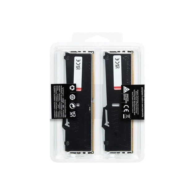 Модуль пам'яті для комп'ютера DDR5 64GB (2x32GB) 5200 MHz Beast RGB EXPO Black Kingston Fury (ex.HyperX) (KF552C40BB2AK2-64) - picture 8