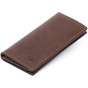 Гаманець Grande Pelle На магнітній кнопці Шоколадний (11314) - зменшене зображення 1