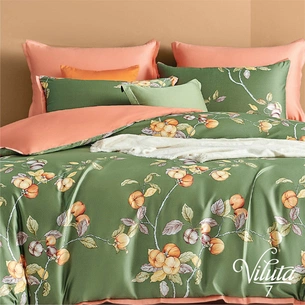 Постільна білизна Viluta Сатин Єгипетська бавовна 07 євро (07_EX_ev) зображення 1