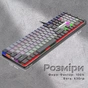 Клавіатура GamePro MK145R Red Swich Low Profile USB Dark Gray (MK145R) - зменшене зображення 9