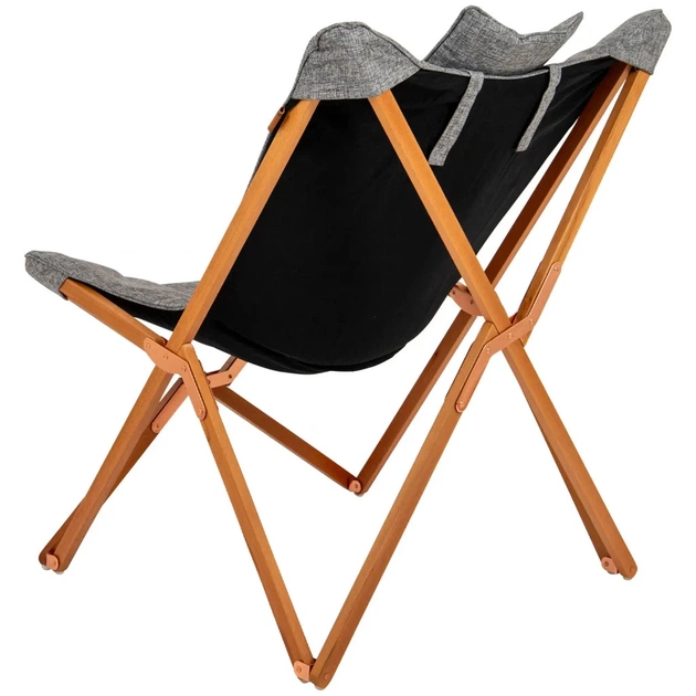 Крісло складане Bo-Camp Bloomsbury L Grey (1200370) - picture 5