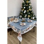 Скатертина Прованс гобеленова Блакитне сяйво 135х350см (4823093450264) - зменшене зображення 3