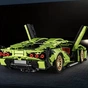 Конструктор Lamborghini Siаn FKP 1:14 Green 1280 деталей - уменьшенное изображение 5