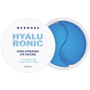 Патчі під очі Mermade 4D Hyaluronic Acid & Anti-thirst Technology Зволожувальні гідрогелеві 60 шт. (4823122901248) зображення 1