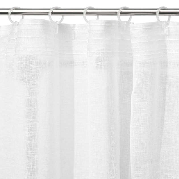 Штора Ardesto Гардина крафт-льон 100% поліестер 300х270 см, білий (ART1050WH) - picture 4