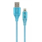 Дата кабель USB 2.0 AM to Lightning 2.0m Cablexpert (CC-USB2B-AMLM-2M-VW) - зменшене зображення 1