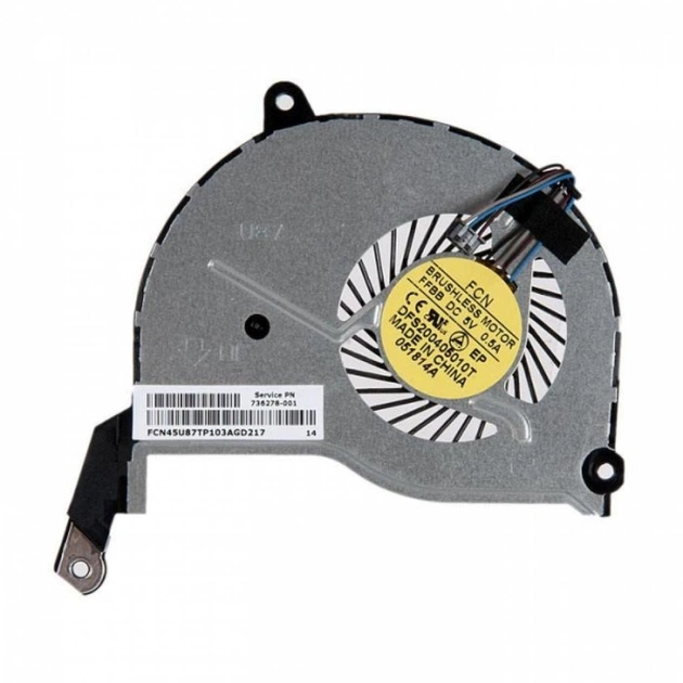 Вентилятор ноутбука HP Pavilion 15-N DC(5V,0.5A) 4pin (736278-001/FAU8300EPA/DFS531105MC0T/DFS200405010T) - изображение 1