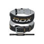 Атлетичний пояс RDX 4 шкіряний Black Gold XL (WBS-4RB-XL) - зменшене зображення 1