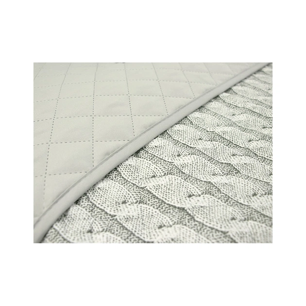 Покривало Руно декоративне Grey Braid 150х212 см (Р360.52_Grey Braid) - picture 4
