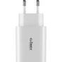 Зарядний пристрій Globex 1xUSB + 1xUSB-C 30W FastPower white (30WAC) - зменшене зображення 2