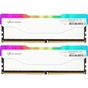 Модуль пам'яті для комп'ютера DDR4 16GB (2x8GB) 3200 MHz RGB X2 Series White eXceleram (ERX2W416326AD) - уменьшенное изображение 1