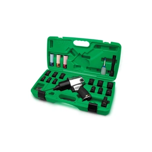 Гайковерт Toptul пневматичний 1/2" з приладдям 27шт. (GDAI2701) зображення 1