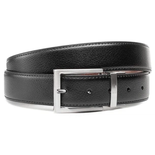 Ремінь Semi Line Чоловічий Шкіряний Black/Brown (DAS303125) зображення 1