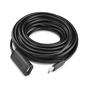 Дата кабель USB 2.0 AM to AF 5.0m Active black Ugreen (10319) - зменшене зображення 4