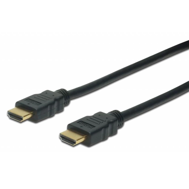 Кабель мультимедийный HDMI M to HDMI M 10.0m Digitus (AK-330107-100-S) - изображение 1