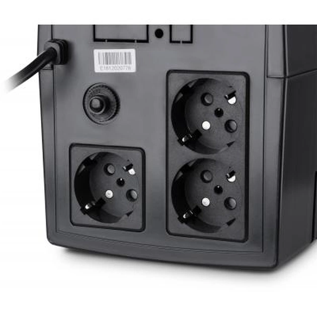 Источник бесперебойного питания Vinga LCD 1200VA plastic case (VPC-1200P) - изображение 5