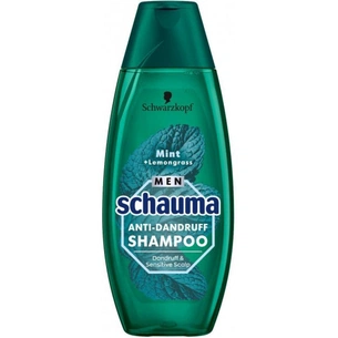 Шампунь Schauma Men Проти лупи М'ята та Лемонграс 400 мл (9000101284935) зображення 1