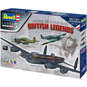 Збірна модель Revell набір Авіа Легенди Британії 1:72 (4009803056968) зображення 1
