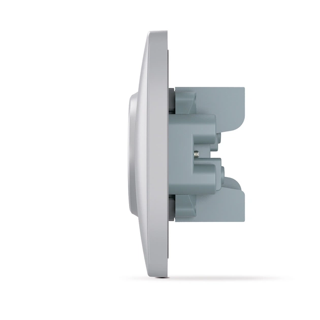 Розетка Videx BINERA 2ая серебр (VF-BNSK2-SS) - зображення 3