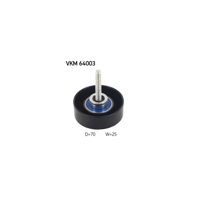 Ролик натягувача ременя SKF VKM 64003 - зображення 1