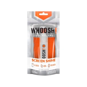 Спрей для очистки Whoosh! Screen Shine GO XL 100ml, microfiber 14x14cm (1FG100ENFR/1FG100XLENFR) изображение 1