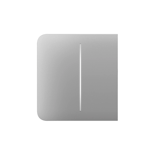 Накладна панель Ajax SideButton б/2-gang димний - picture 1