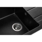 Мийка кухонна GRANADO MORA black shine (gr2601) - зменшене зображення 3