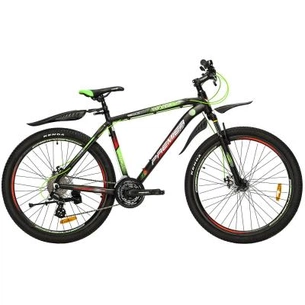 Велосипед Premier Tsunami 27 Disc 20" Black - Green - Red 2018 (SP0004692) зображення 1