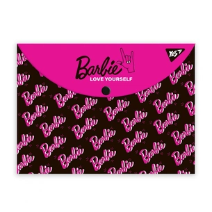Папка - конверт Yes на кнопці А4 Barbie (492002) зображення 1