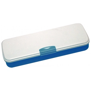 Пенал Cool For School Пластиковий із застібкою Синій 8012 (CF85994) зображення 1