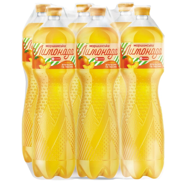 Напій Моршинська соковмісний Лимонада зі смаком Апельсин-Персик 1.5 л (4820017002769) - picture 7