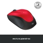 Мишка Logitech M235 Red (910-002496) - зменшене зображення 4