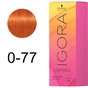 Фарба для волосся Schwarzkopf Professional Igora Vibrance Концентрат 0-77 - Мідний (7702045051230) - зменшене зображення 2