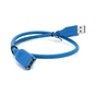 Дата кабель USB 3.0 AM/AF 0.5m blue Voltronic (YT-3.0AM\AF-0.5BL) - уменьшенное изображение 2