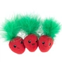 Іграшка для котів Catstages Полунички з пір'ям і м'ятою (0700603703949) - preview 1