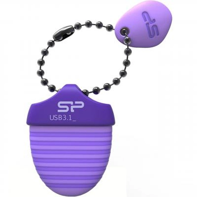 USB флеш накопичувач Silicon Power 8GB Jewel J30 Purple USB 3.0 (SP008GBUF3J30V1U) - изображение 1